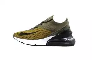 nike air max 270 flyknit colorways armee vert jaune